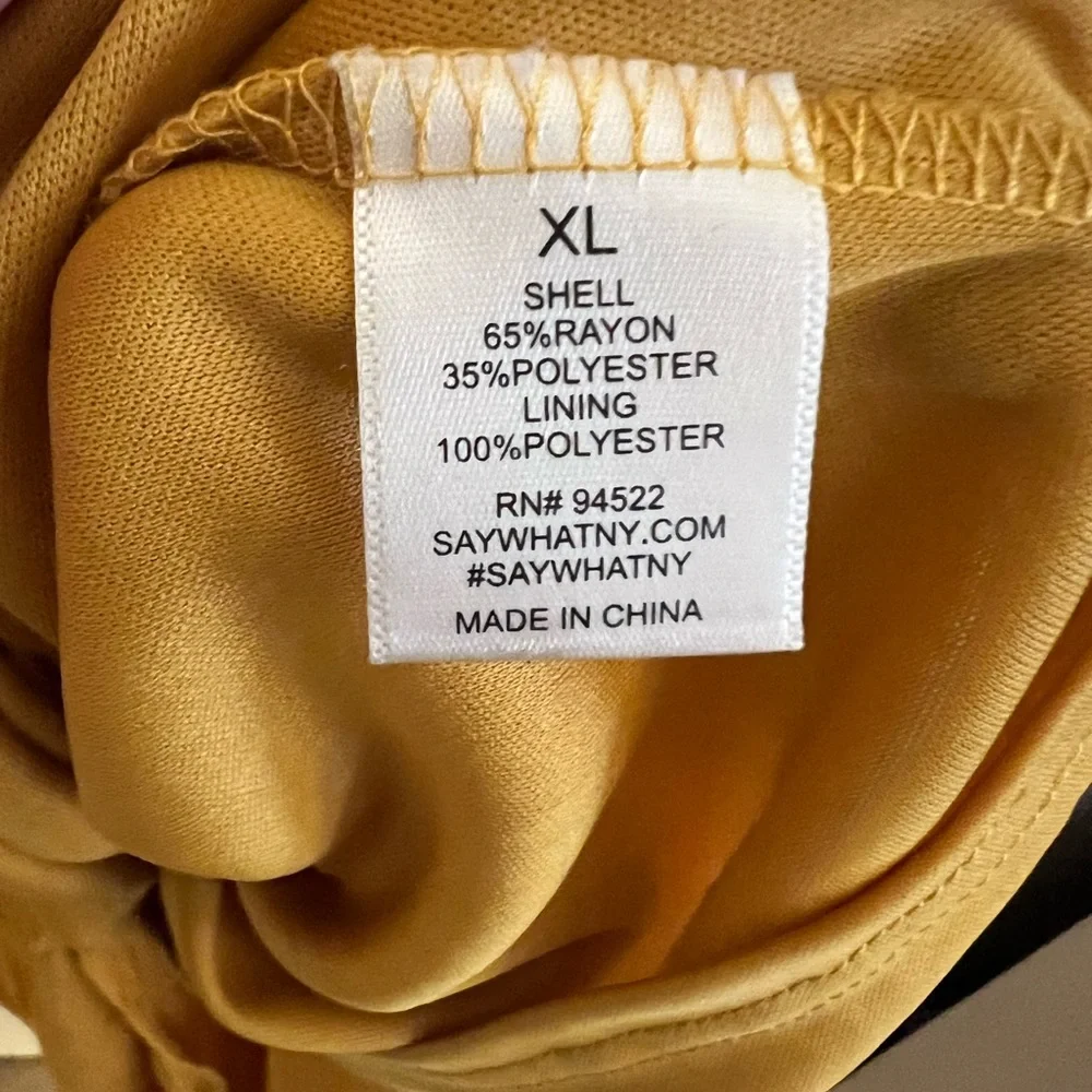 Say What? Maxi Dress lined spaghetti straps size XL